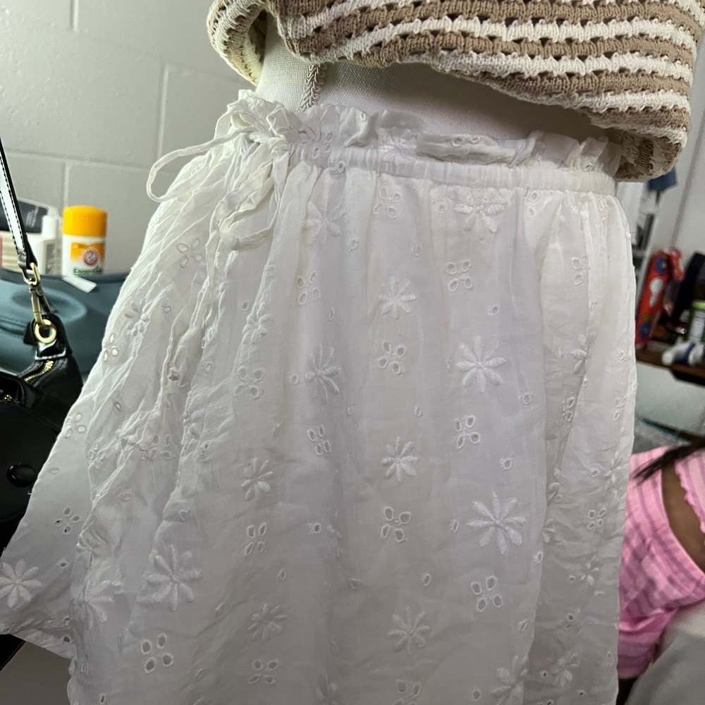 Aerie Side Tie eyelet skirt - Picture 3 of 3